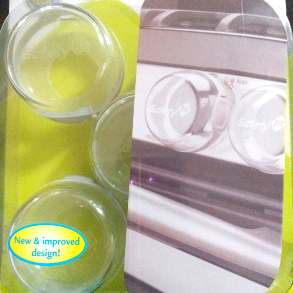 Safety 1st Clear View Stove Knob Covers 5 Pack